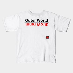 Outer World is a reflexion of our Inner World Kids T-Shirt